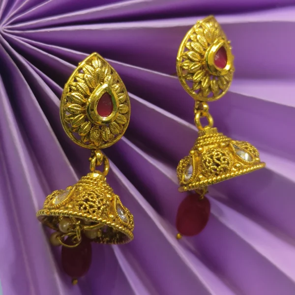 Gold Traditional Jhumki