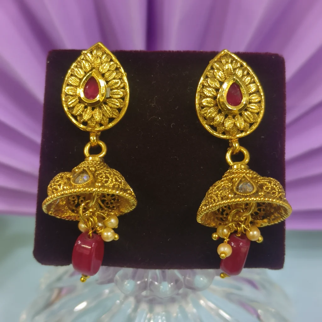 Gold Traditional Jhumki