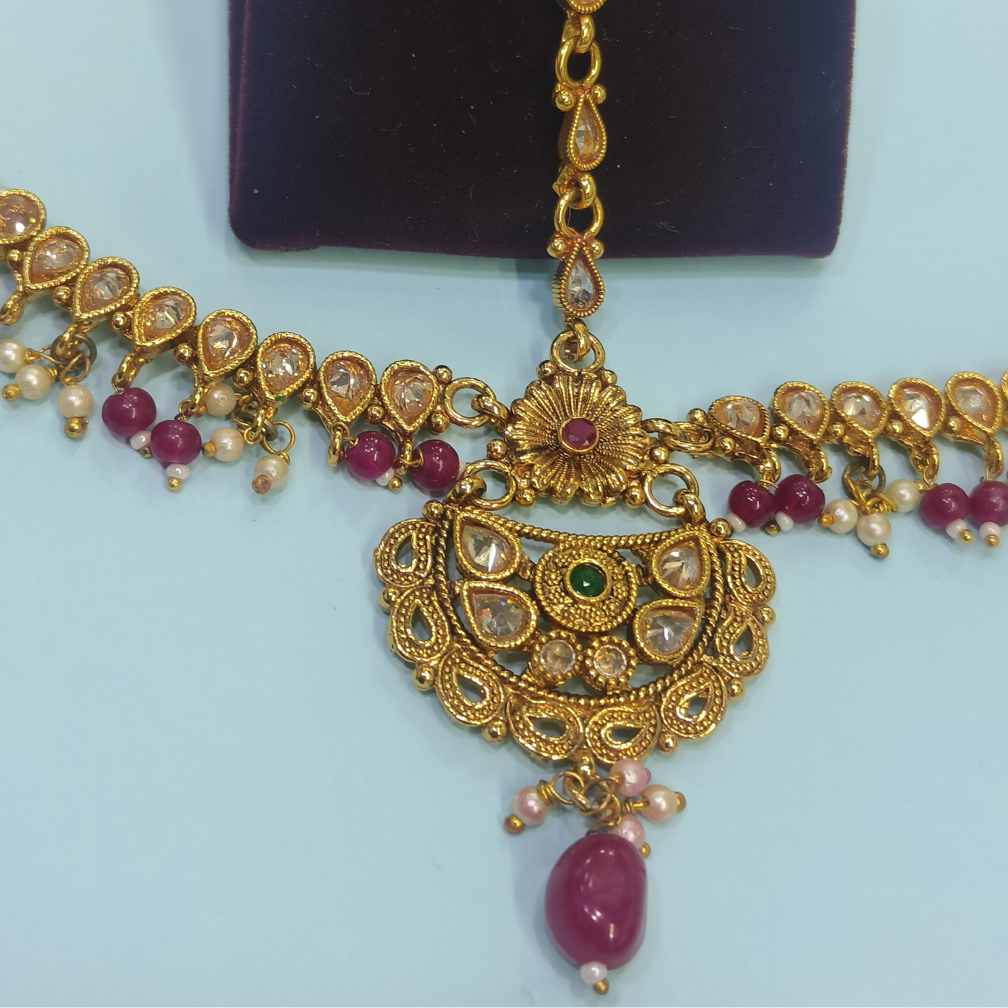 MathaPatti Style Maangtikka For Women