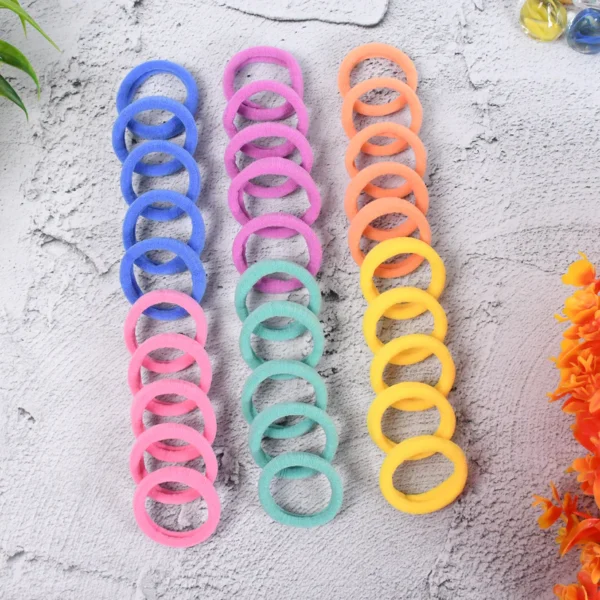 Mini Elastic Hair Ties - Image 2