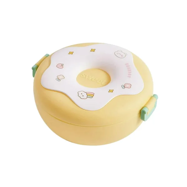 Donut Shaped 3 Compartment Lunch Box - Image 2